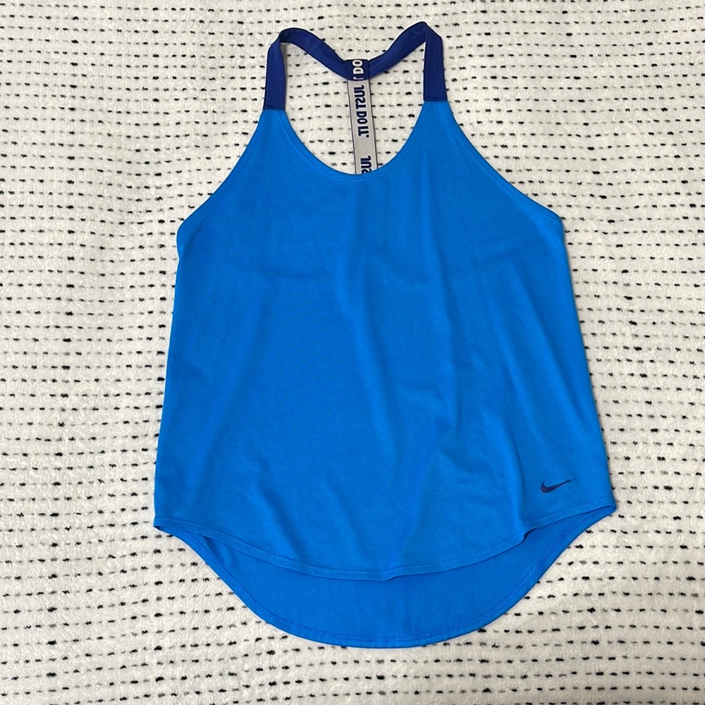 NIKE Small Blue Tank